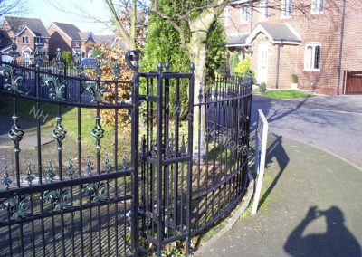 Ornamental Steel Gates and Railings in Manchester