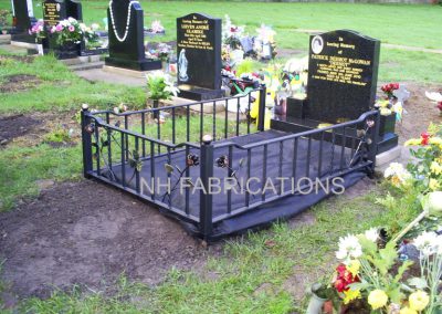 Railings, Fencing for Gravesides and Gravesites